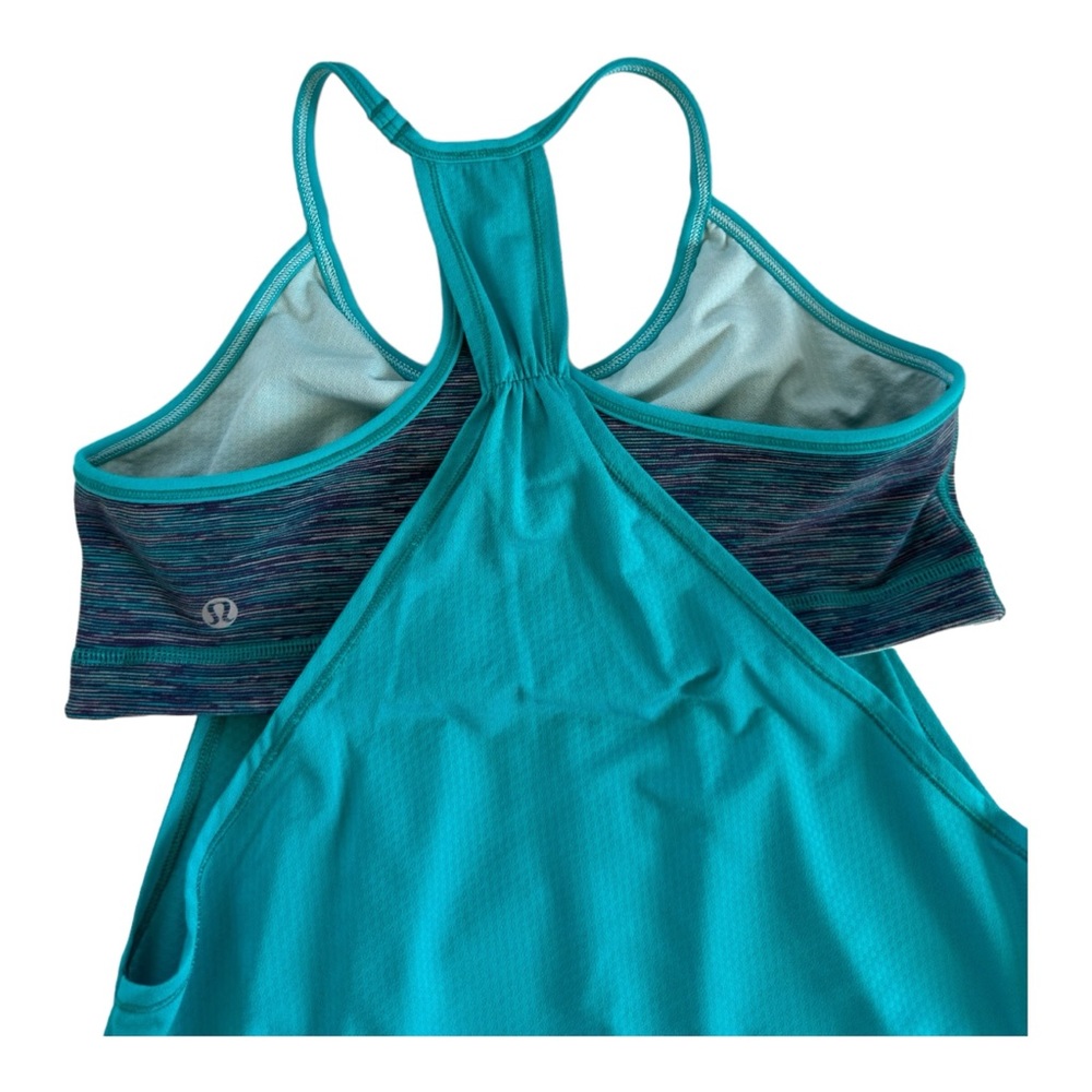 Lululemon Women's No Limit Tank Blue Size 8 - Picture 8 of 11
